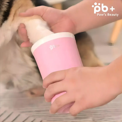 Portable Dog Paw Cleaner Soft Silicone Brush Cleaning Bucket Cat Leg Foot Washer Supplies Pet Accessories