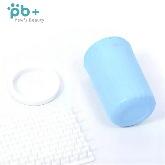 Portable Dog Paw Cleaner Soft Silicone Brush Cleaning Bucket Cat Leg Foot Washer Supplies Pet Accessories