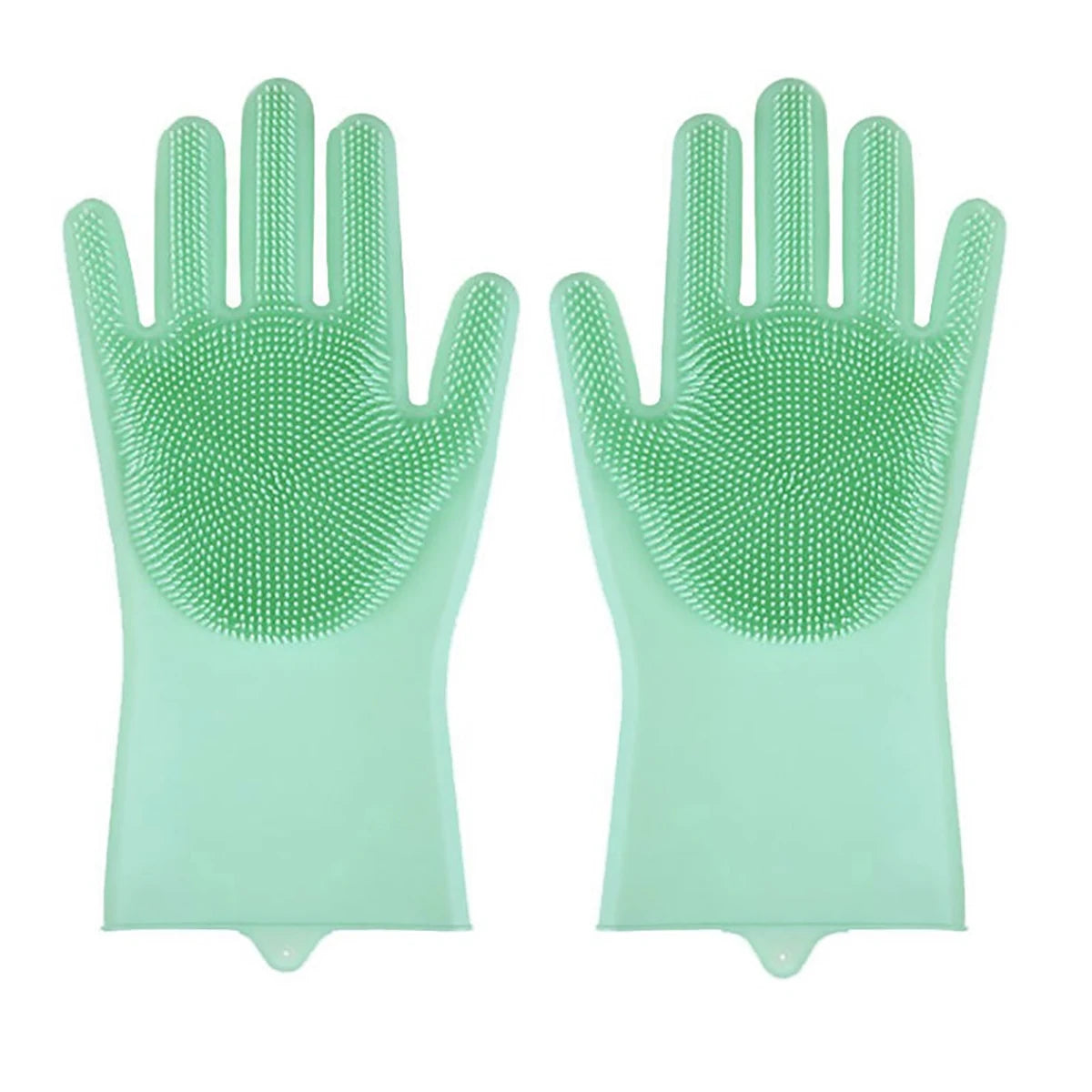 Pet Bath Gloves Cleaning Massage Hair Removal Gloves Silicone Hair Removal Comfortable Clean Anti-Bite Gloves Dog Bath Gloves